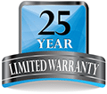 25 year limited warranty